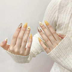 Vintage Sunflower Press - On Nails - CELESTI NAILS